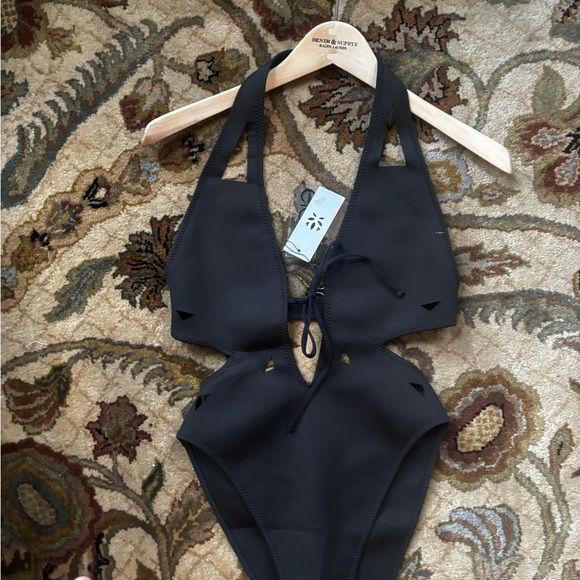 Free People Other - Free People x GIGI C Black Cutout 🩱